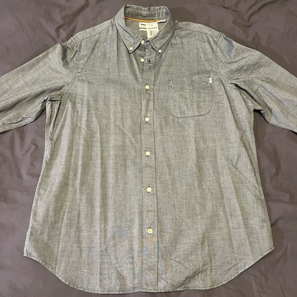 NWT Timberland Long Sleeve Button Down Shirt - Picture 2 of 3
